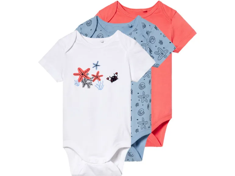3 baby rompertjes<lupilu® Best