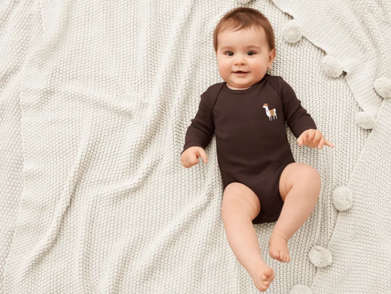 2 baby rompertjes<lupilu® Sale