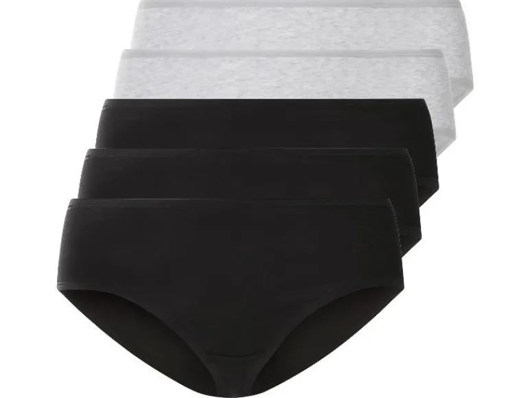 5 dames hipsters<esmara® Clearance