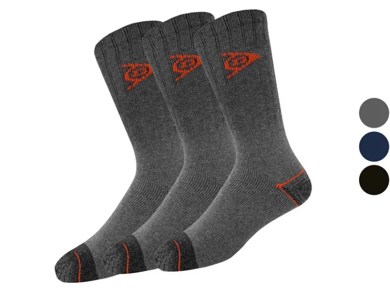 3 paar werksokken<DUNLOP Clearance