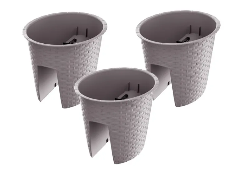 3 railing bloempotten<Prosperplast Discount