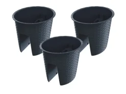 3 railing bloempotten<Prosperplast Discount