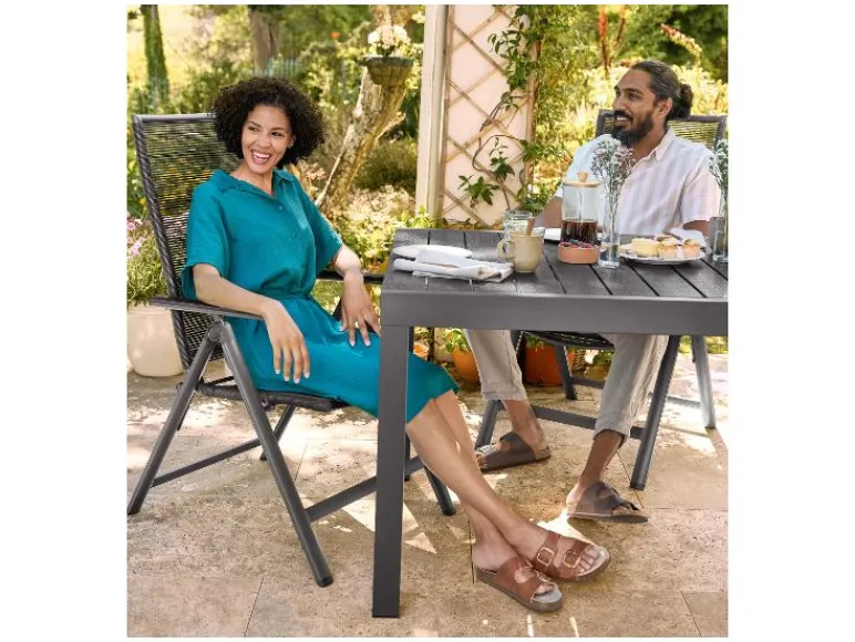 2 verstelbare tuinstoelen Miami<LIVARNO home Clearance