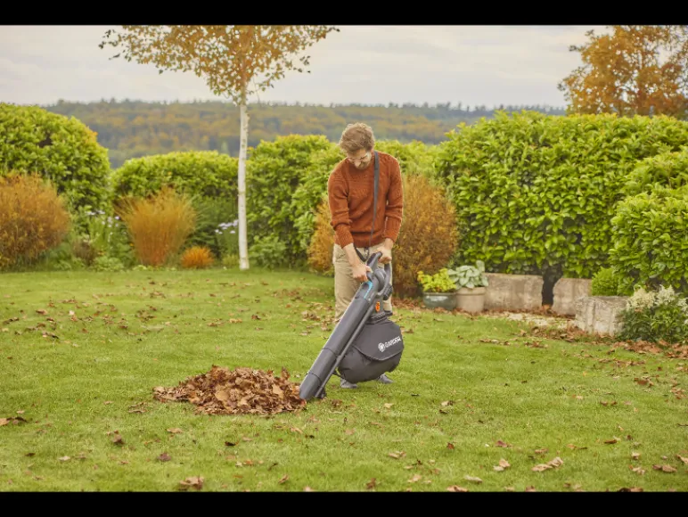 Accu-bladblazer PowerJetCollect 18V P4A Ready-To-Use Set<Gardena