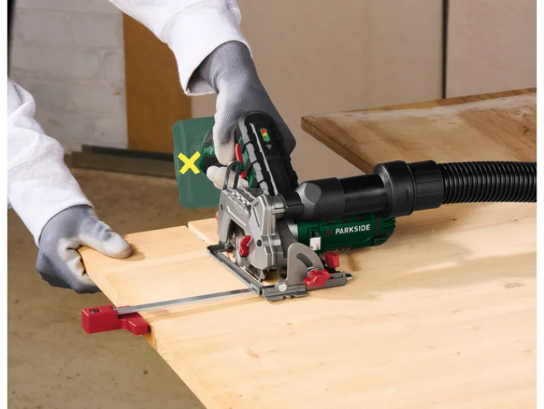 Accu-handcirkelzaag 12 V zonder accu en lader<PARKSIDE® Discount