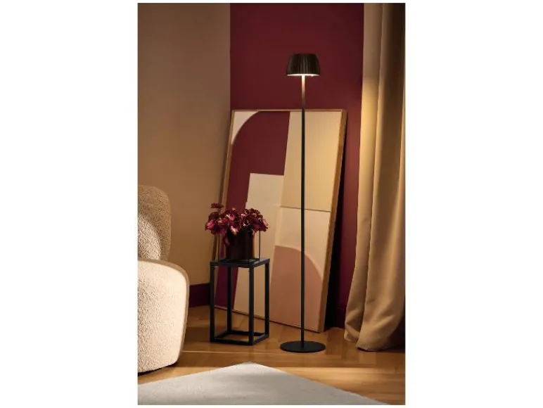 Accu-LED-vloerlamp<LIVARNO home Hot