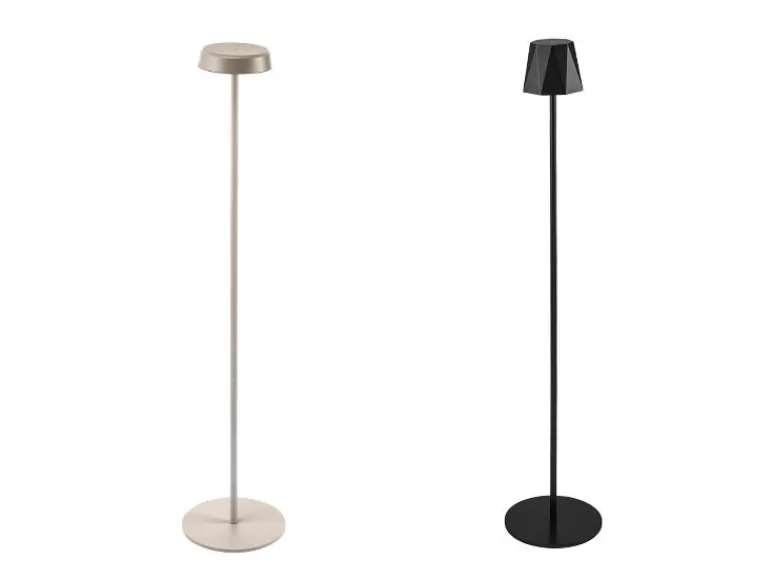 Accu-LED-vloerlamp<LIVARNO home Hot