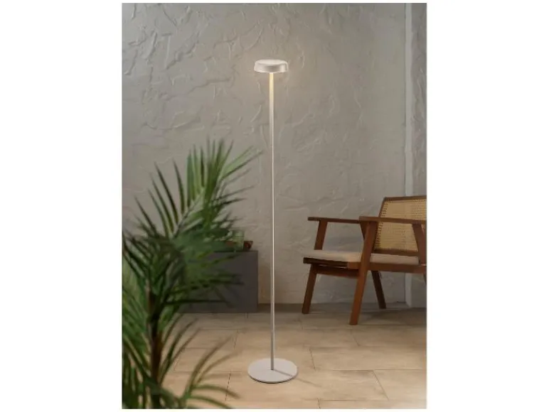 Accu-LED-vloerlamp<LIVARNO home Hot