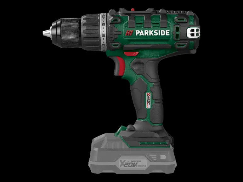 Accu-schroefboormachine 20 V zonder accu en lader<PARKSIDE® Discount