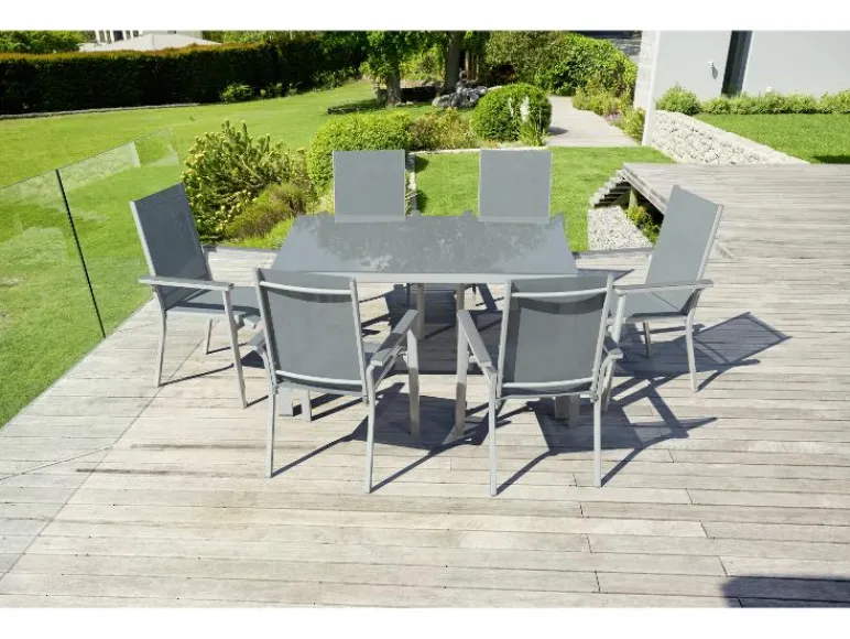 Aluminium tuintafel Houston<LIVARNO home Outlet