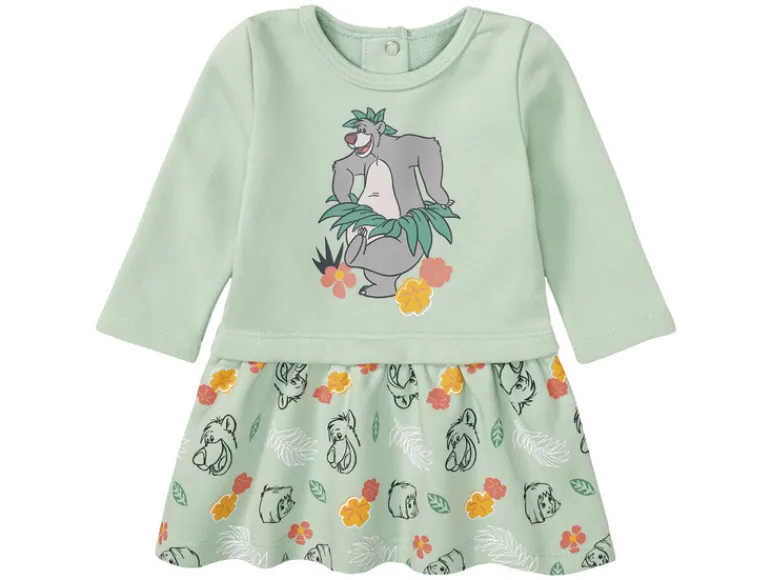 Baby meisjessweatjurk met hoog bio-katoengehalte< Clearance
