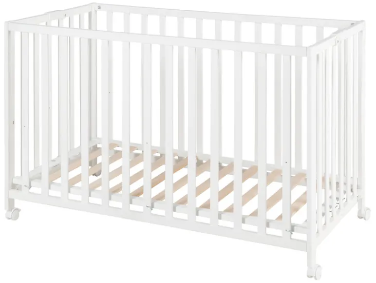 Baby opklapbed 60 x 120 cm<roba Hot