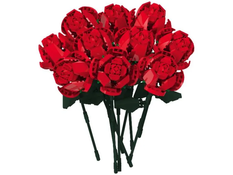 Bouwstenen bloemenboeket<lupilu® Clearance