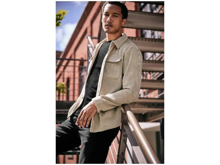 Corduroy heren overshirt<esmara Men New