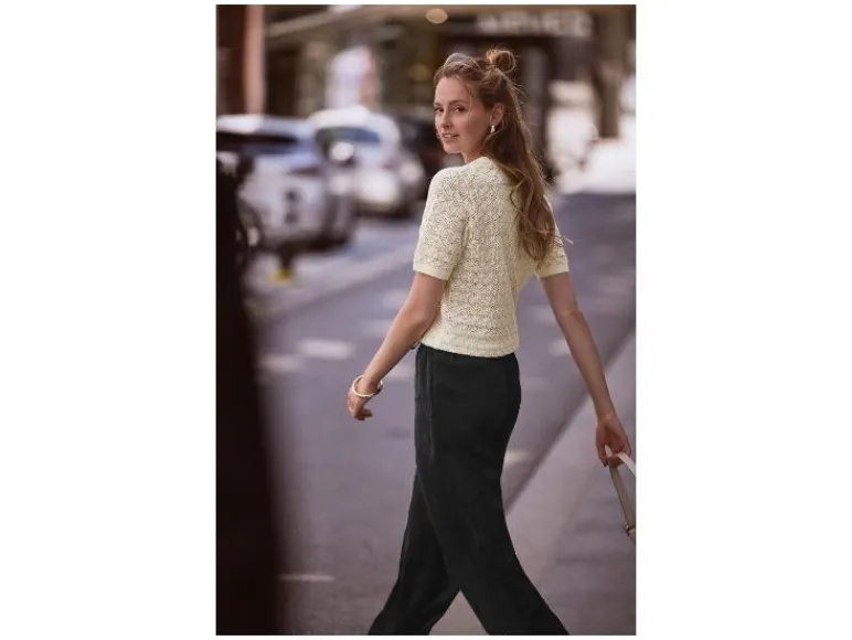 Dames broek satijnlook<esmara® Online