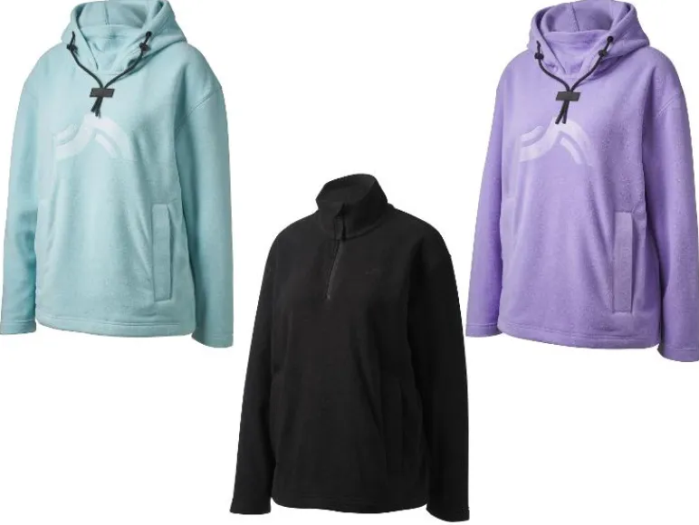 Dames fleecetrui Freeride<CRIVIT Clearance