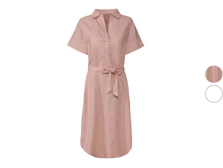 Dames linnen-maxi-jurk<esmara® Sale