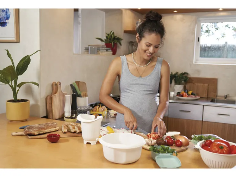 Dames maxi zwangerschapsjurk<esmara® Online