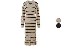 Dames midi-gebreide jurk<esmara® Sale