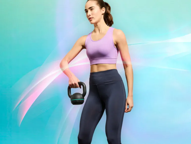 Dames verkoelende sport-BH medium level<CRIVIT Outlet