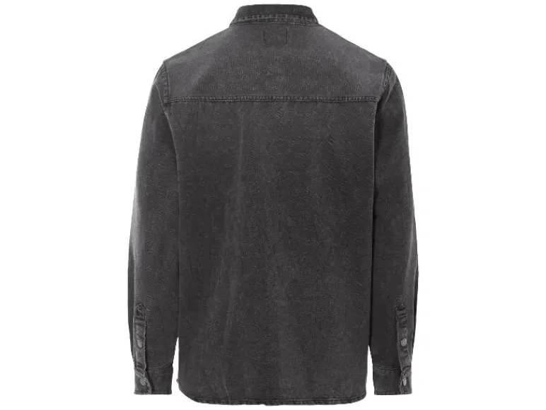 Denim heren overhemd<LIVERGY® Best
