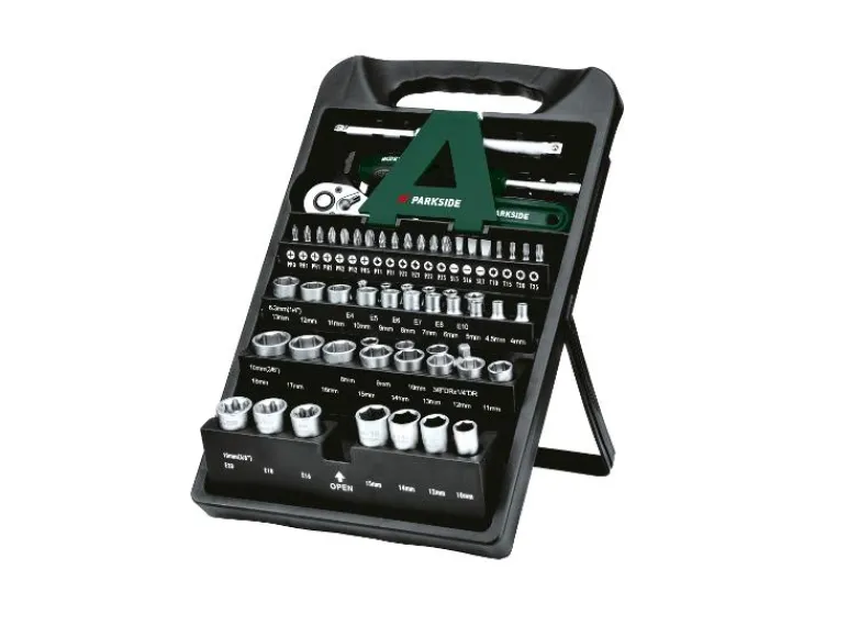 Dopsleutelset 61-delig<PARKSIDE® Discount