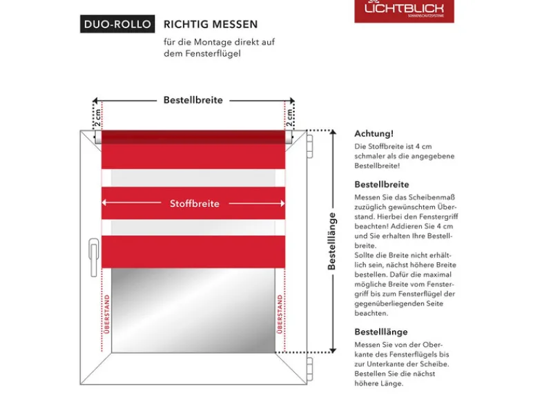 Duo rolgordijn<Lichtblick Online