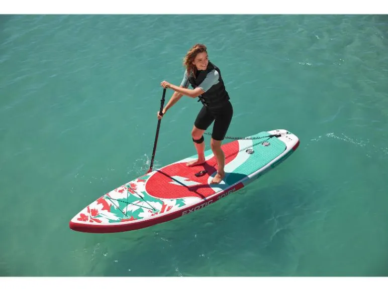 Opblaasbaar SUP-board Exotic met pomp en peddel<F2 Sale