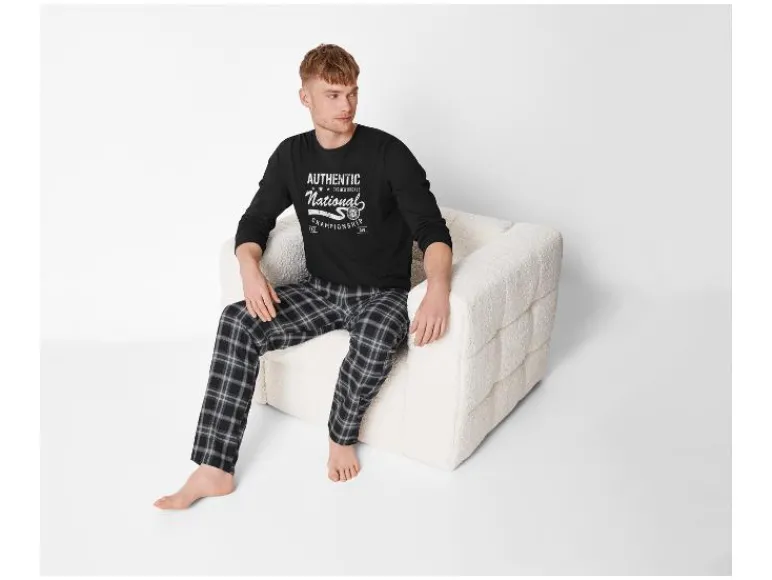 Flanellen heren pyjama<esmara Men Outlet
