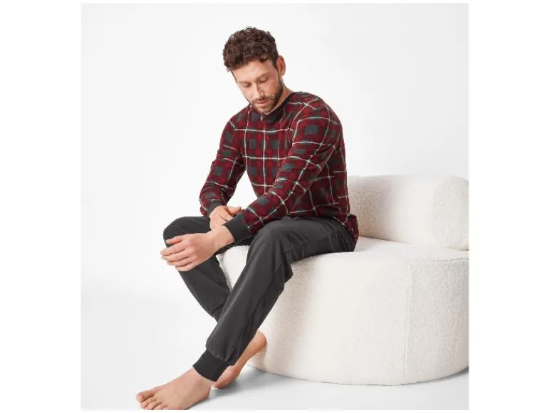 Fleece heren pyjama<esmara Men