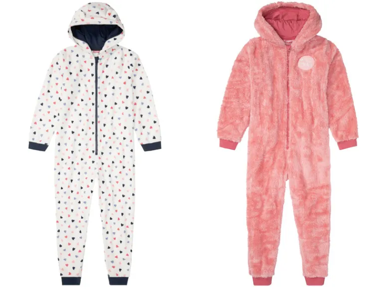 Fleece meisjes onesie<pepperts!® New