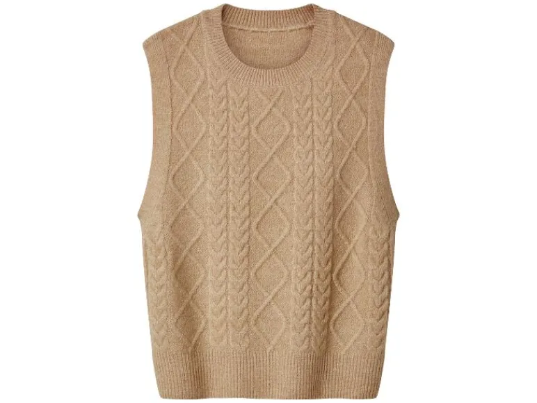 Gebreid dames vest<esmara® Sale