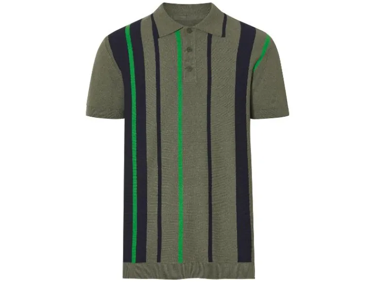 Gebreid heren poloshirt<esmara Men Sale