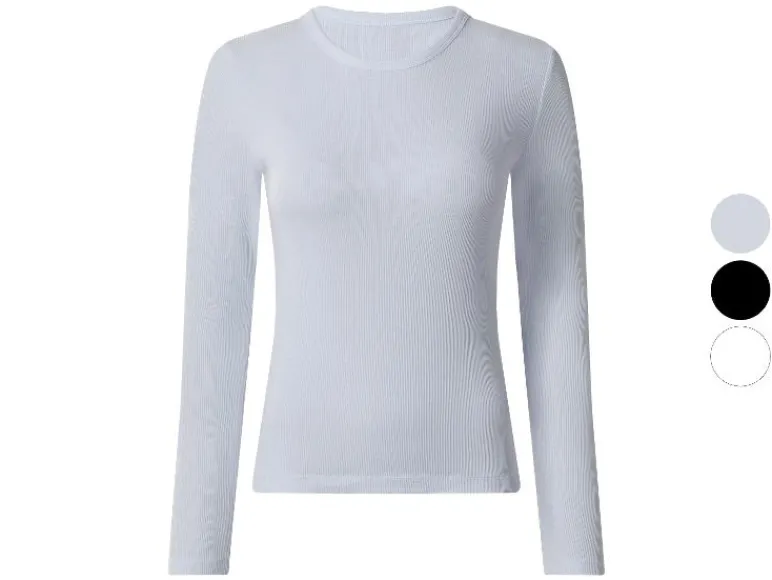 Geribde dames longsleeve<esmara® Best