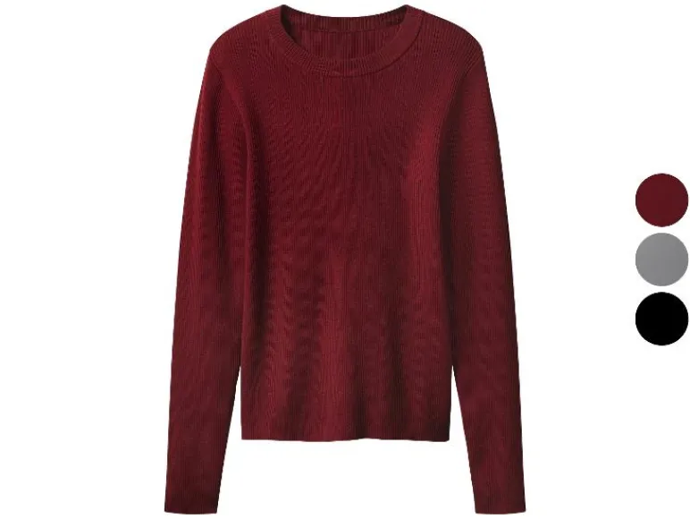 Geribde dames trui<esmara® Online