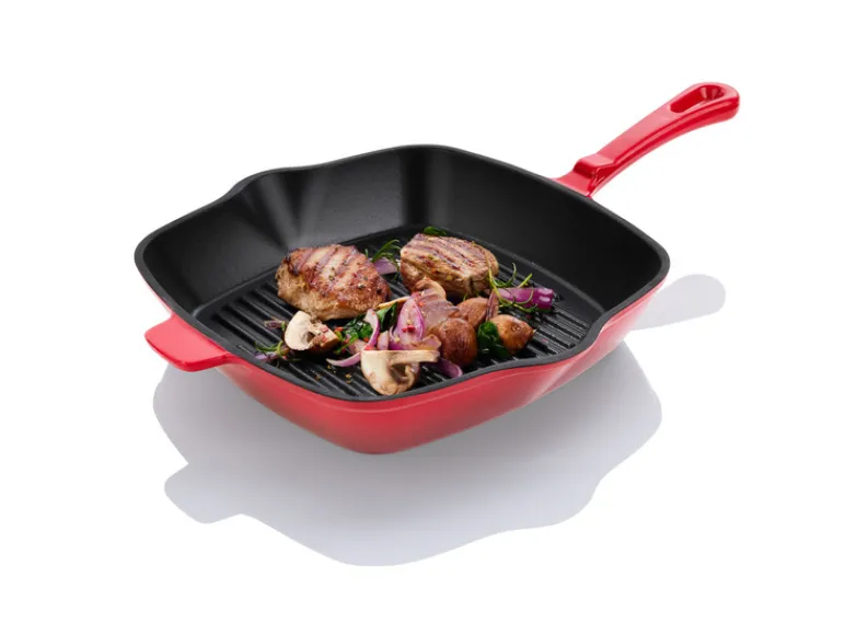 Gietijzeren grillpan 24,5 cm<LIVARNO home Hot