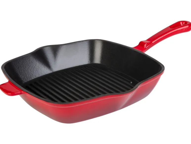 Gietijzeren grillpan 24,5 cm<LIVARNO home Hot