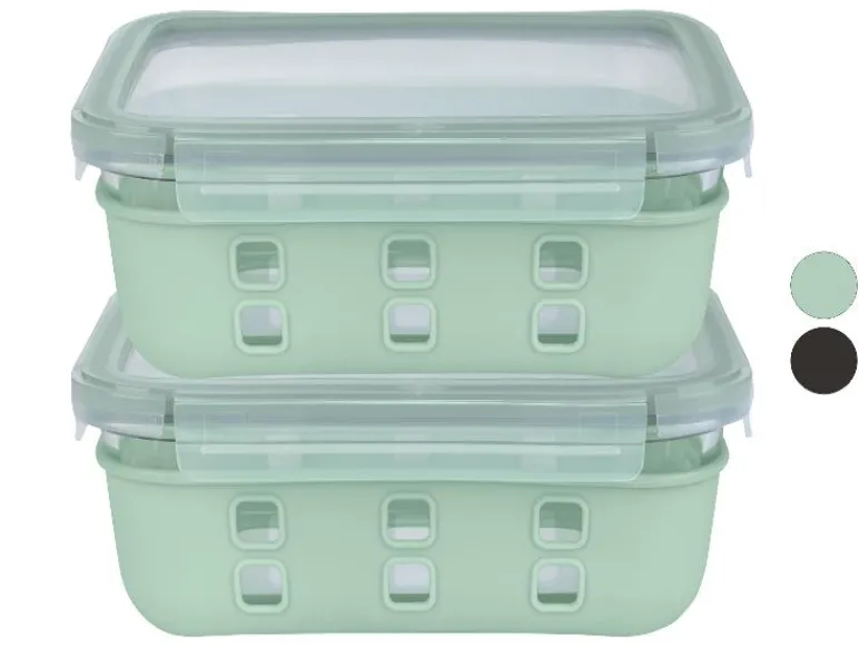 Glazen lunchboxenset<LIVARNO home Hot