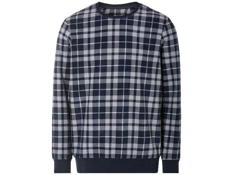 Heren fleece pyjama<LIVERGY® Discount