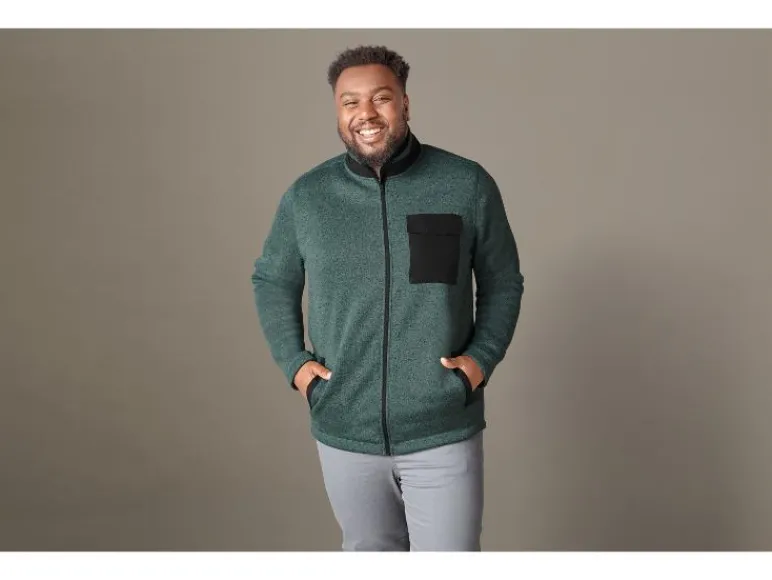 Heren fleecevest - Plus size<LIVERGY® Clearance