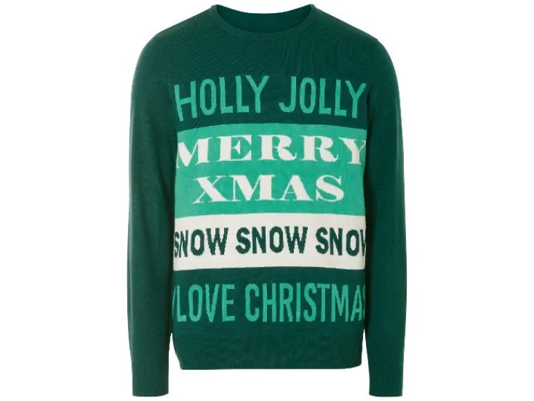 Heren kersttrui<LIVERGY® Clearance
