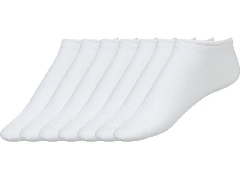 Heren sneaker-sokken, 7 paar, huidvriendelijk en ademend<Nur Der