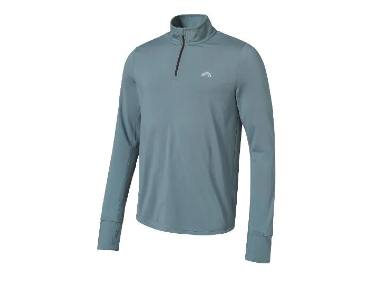 Heren sportshirt met smartwatch opening<CRIVIT Outlet