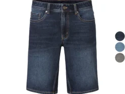 Heren sweatdenim korte broek<LIVERGY® Hot
