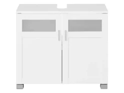 Hoge badkamerkast en onderkast wastafel Basel<LIVARNO home Outlet
