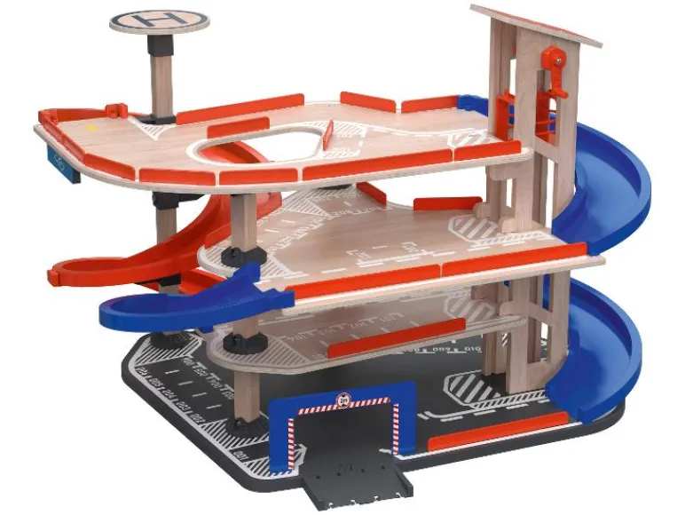 Houten speelgoed garage<lupilu® Outlet