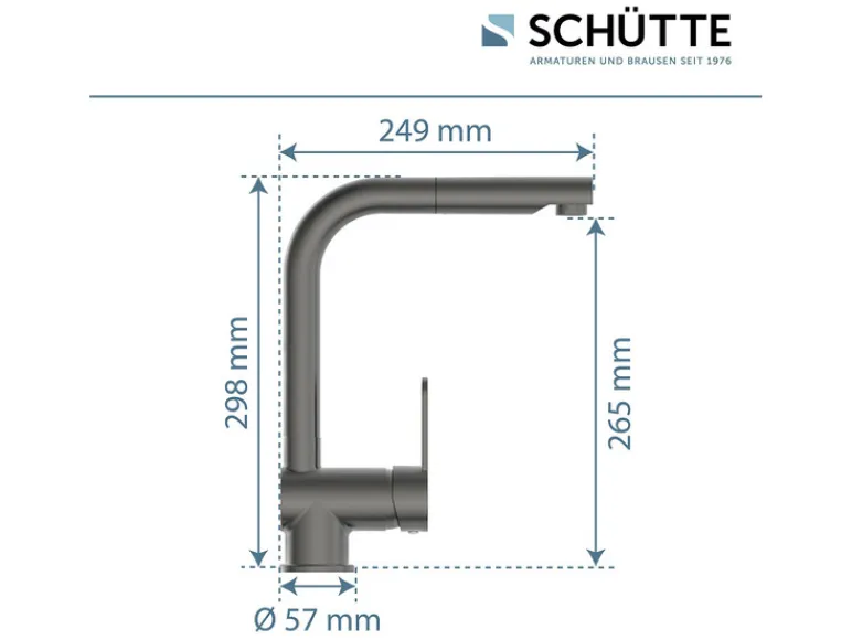 Keukenkraan<Schütte Hot