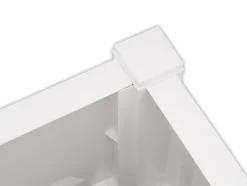 bloembak met centraal trellis, L 100 cm, 110 liter, kunststof<KHW Discount