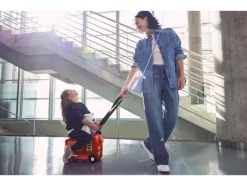 Kinder koffer met zitje<TOPMOVE® Online