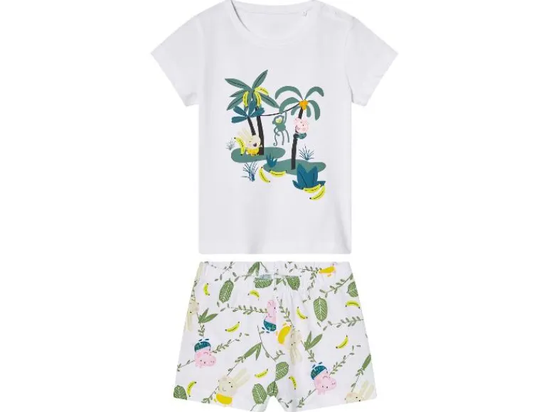 Korte kinder pyjama Peppa Pig< New